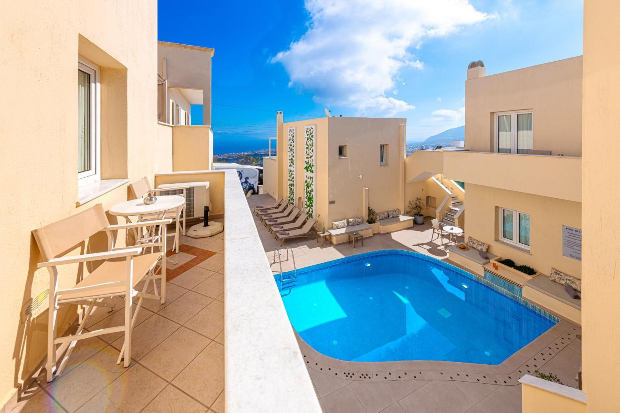 Reverie Santorini Hotel Firosztefáni Kültér fotó